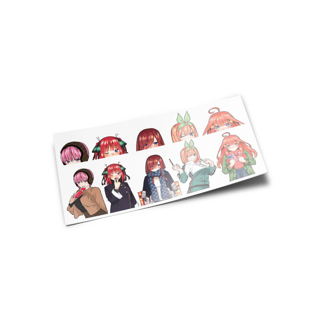 Quintuplet Mini Stickers