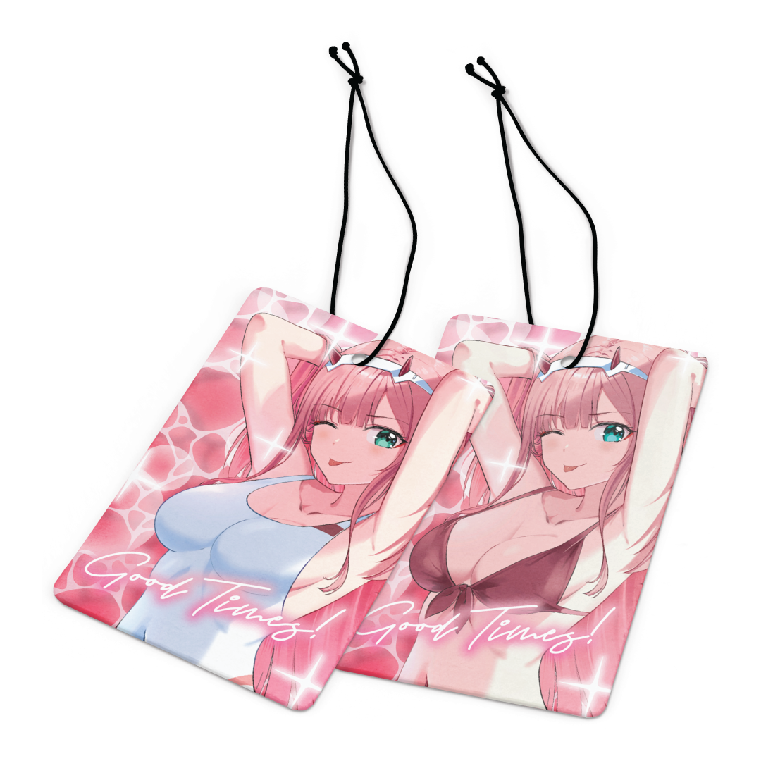 Darling in the Franxx - Zero Two (002) Air Freshener – KyokoVinyl