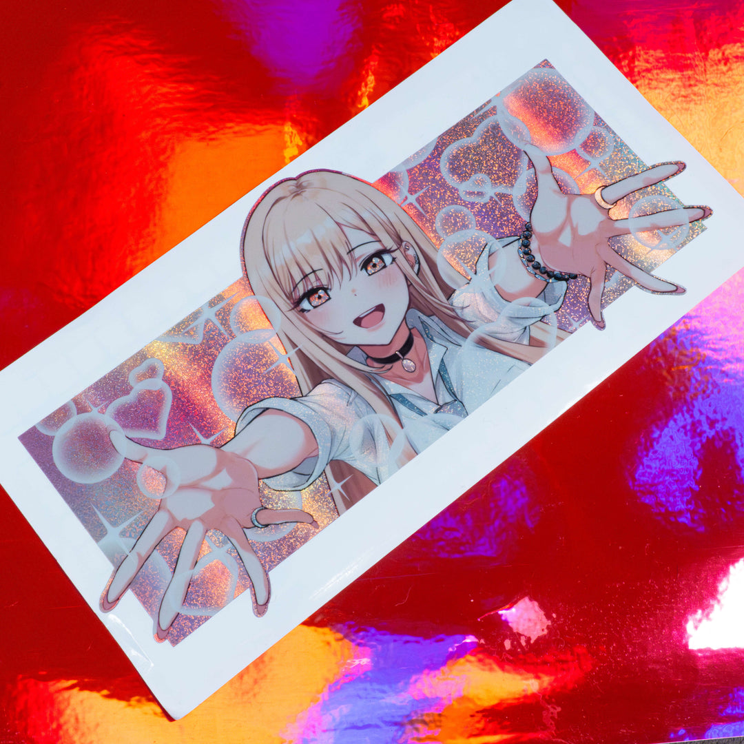 [DELAYED] ✦ Marin Hug Slap - Spot Holo Glitter