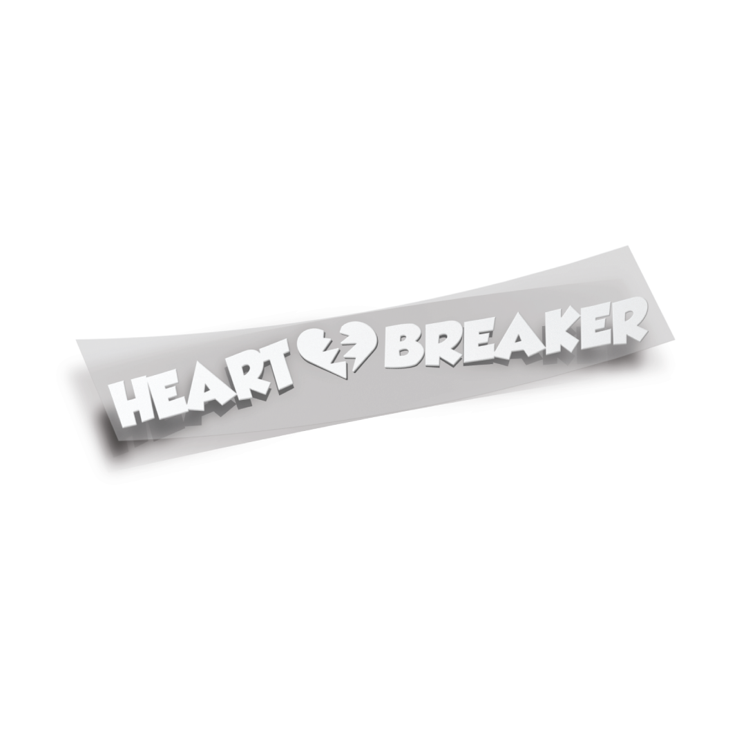 Heart Breaker Vinyl Die Cut